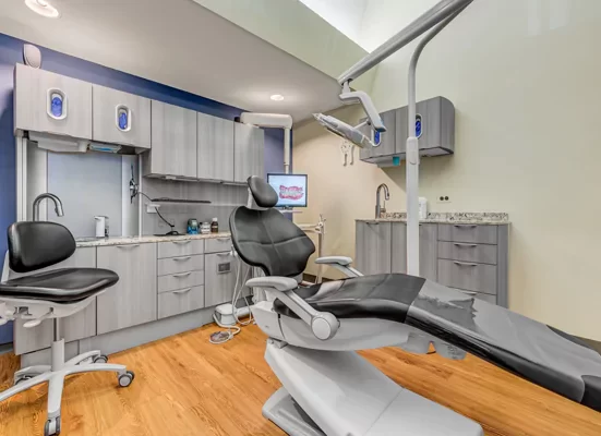 Exam Room inside Dental Clinic Park Ridge IL 1
